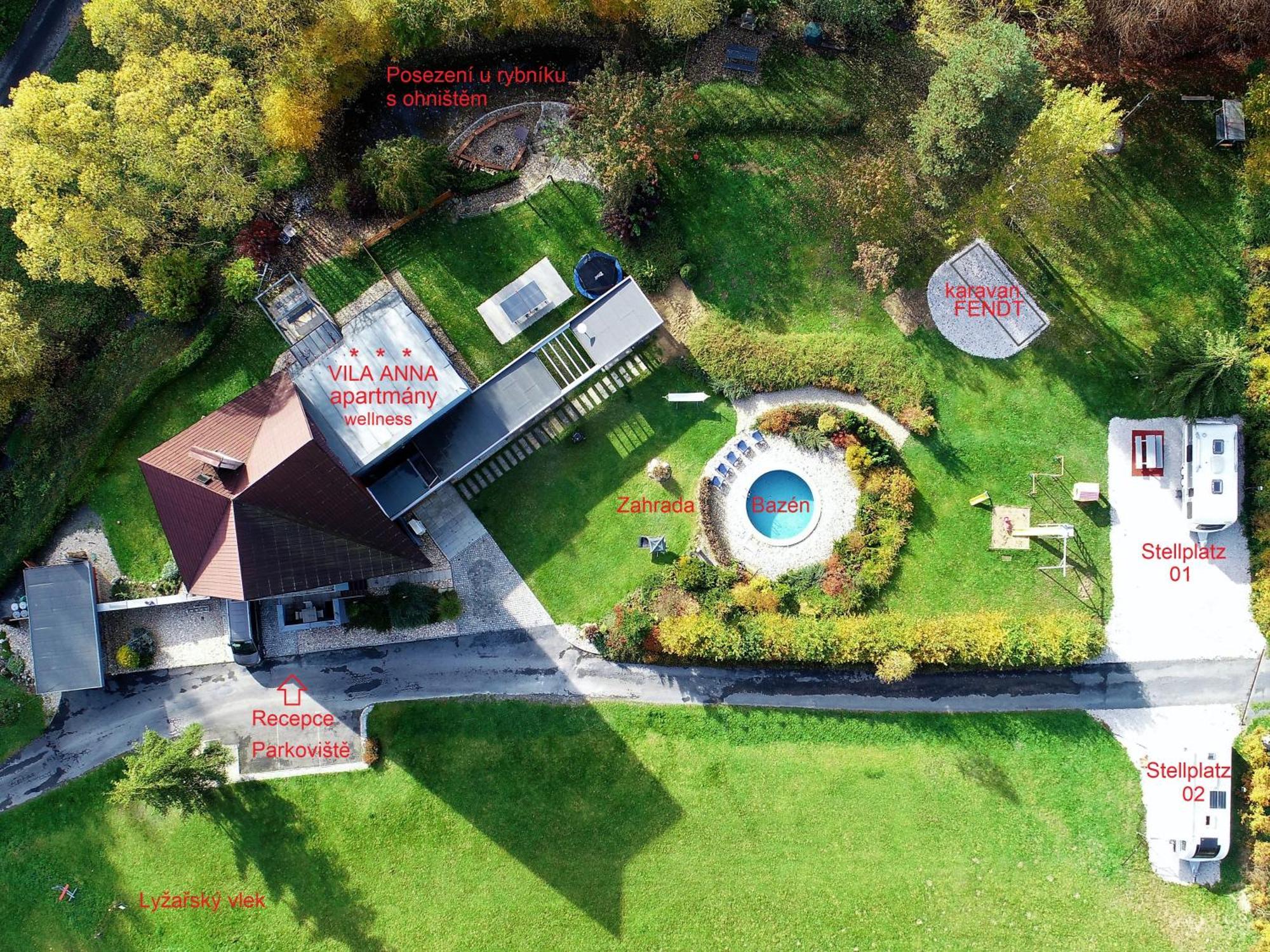 Vila Anna Wellness Halenkov Bagian luar foto